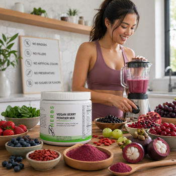 Vegan Berry Powder Mix - Berry Powder Supplement